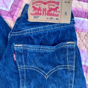 Levi's 501 29X34